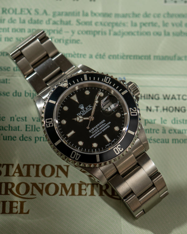 Rolex Submariner Date 16610 - With papers (2001)
