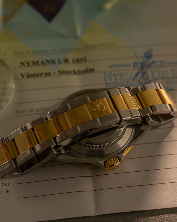 Rolex Submariner Date 16613 - Blue Dial - Full Set (2005)