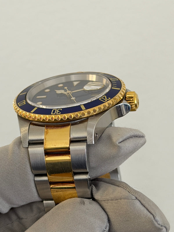 Rolex Watch Submariner Date 16613 - Two-Tone Blue - Papers Only - 2001
