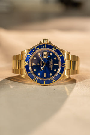 Rolex Submariner Date 16618 – Blue Dial – Watch Only (ca. 2007)