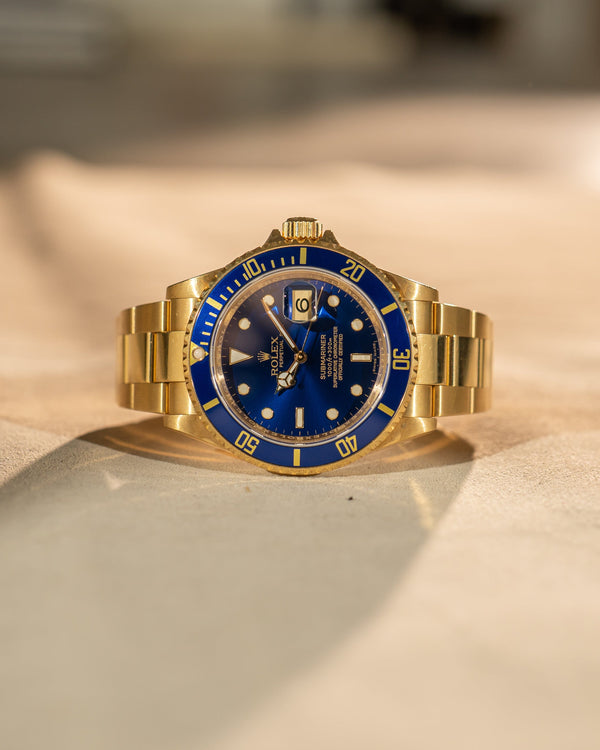 Rolex Submariner Date 16618 – Blue Dial – Watch Only (ca. 2007)