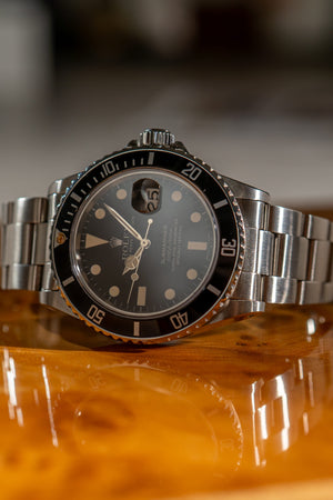 Rolex Watch Submariner Date 16800 - Matte Dial Transitional - Watch Only (1982)