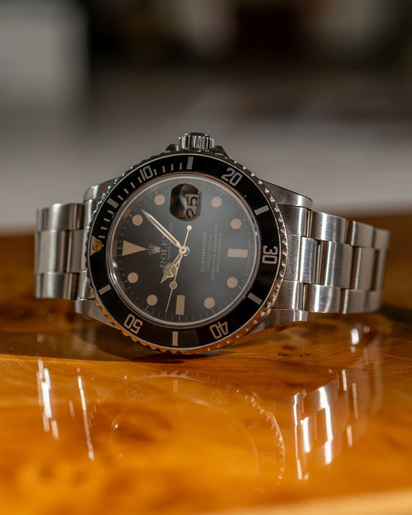 Rolex Watch Submariner Date 16800 - Matte Dial Transitional - Watch Only (1982)