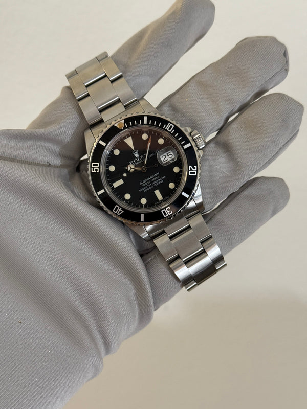Rolex Watch Submariner Date 16800 - Matte Dial Transitional - Watch Only (1982)