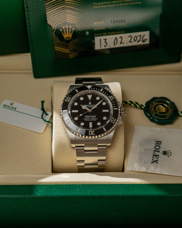 Rolex Submariner No Date 124060 - Unworn - Full Set (2026)