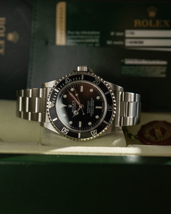Rolex Watch Submariner No-Date 14060M - Four-Liner - Full Set - 2012