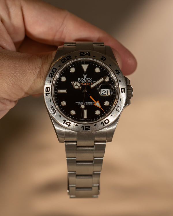 Rolex xplorer II 216570 – Black Dial – Watch Only