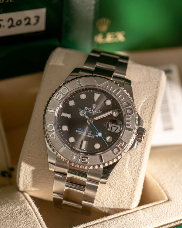 Rolex Yacht-Master 37 268622 - Rhodium Dial - Full Set (2023)