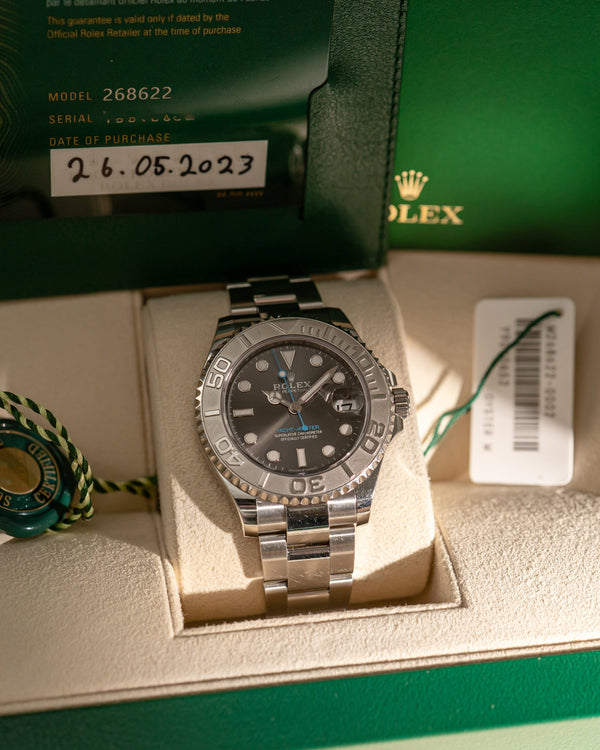Rolex Yacht-Master 37 268622 - Rhodium Dial - Full Set (2023)