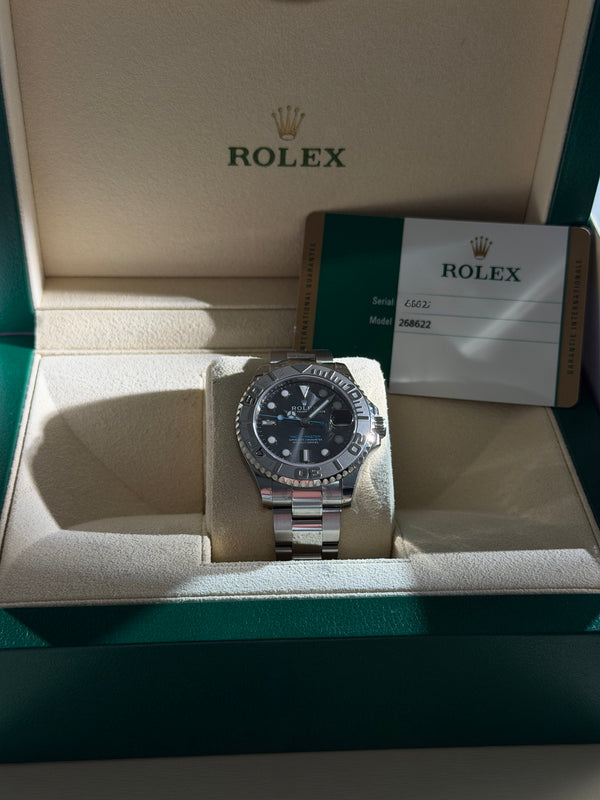 Rolex Watch Yacht-Master 37 268622 - Rolesium - Box & Card - 2019