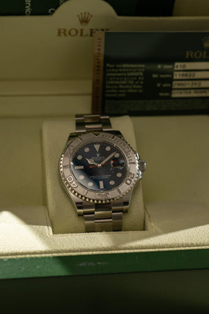 Rolex Yacht-Master 40 116622 - Blue Dial - Box & Card (2013)