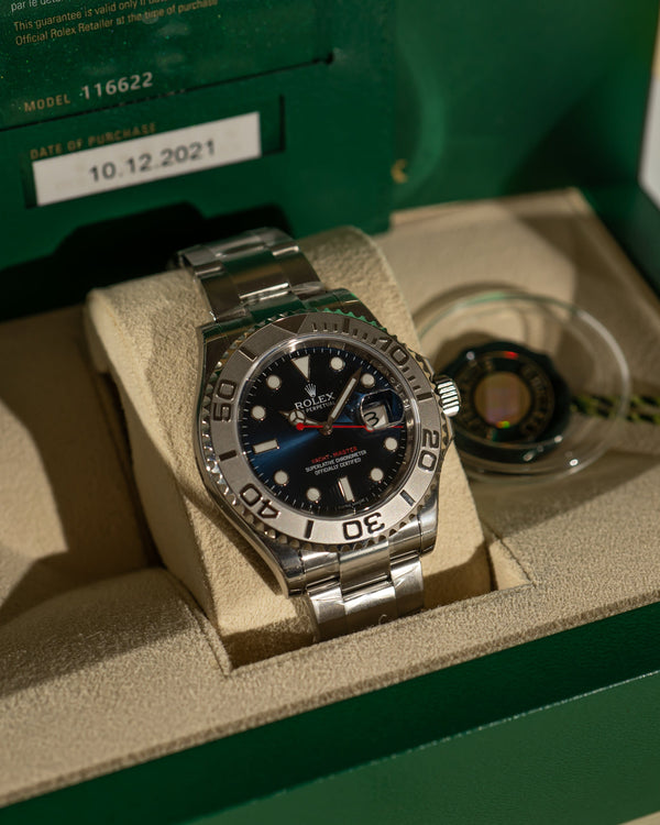 Rolex Yacht-Master 40 116622 – Blue Dial – Full Set (2021)