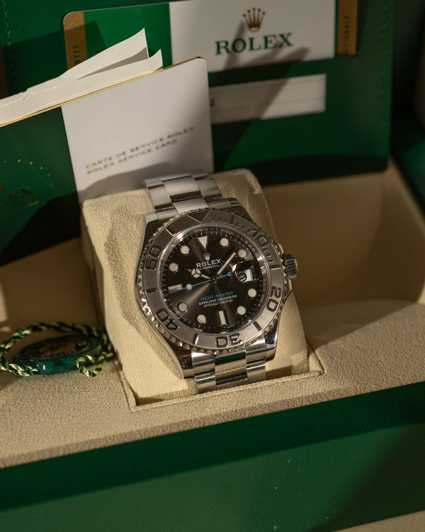 Rolex Yacht-Master 40 126622 Rhodium – Full Set (2019, Serviced 2025)