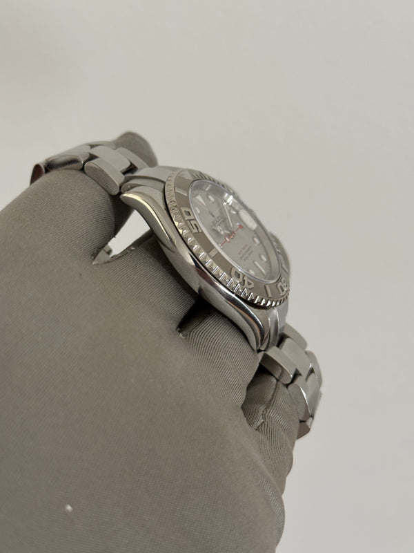 Rolex Watch Yacht-Master 40 16622 - Rolesium Platinum Dial - Rolex CPO 2024 - Box & Papers (ca. 2000)