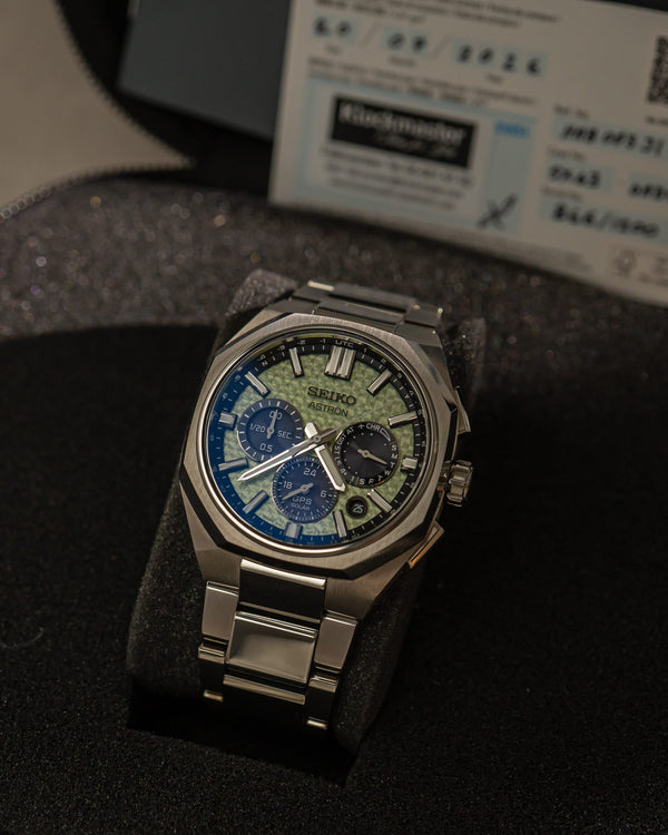 Seiko Watch Astron GPS Solar HAB005 - Crystal Green Limited Edition - Full Set - 2026