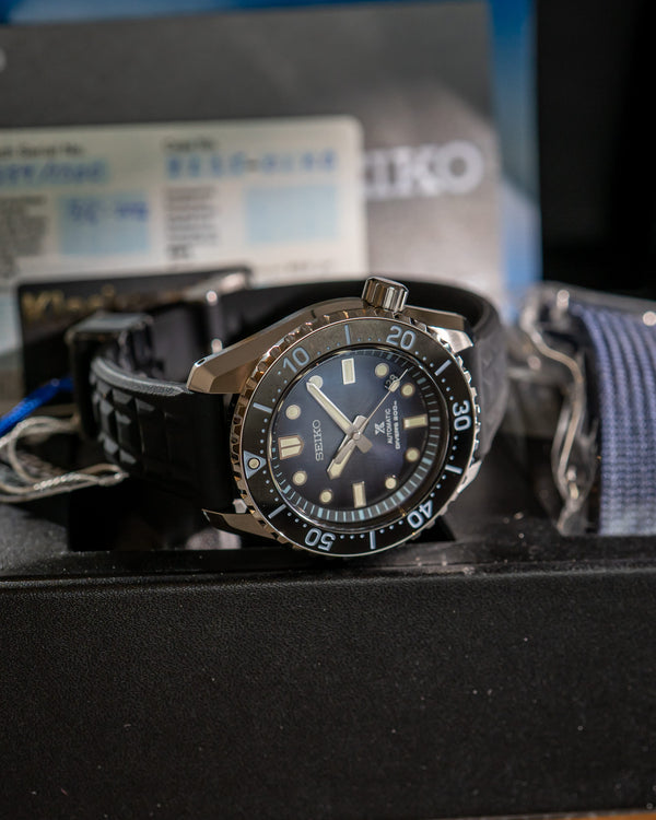 Seiko Watch Prospex 1968 Diver Save the Ocean SLA055J1 - Blue Gradient Limited Edition - Full Set - 2022