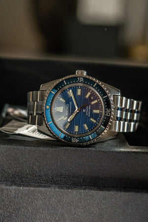 Seiko Watch Prospex Marinemaster 1965 Diver's Re-interpretation SJE119J1 - Blue-Water - Full Set - 2026