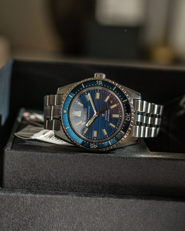 Seiko Watch Prospex Marinemaster 1965 Diver's Re-interpretation SJE119J1 - Blue-Water - Full Set - 2026