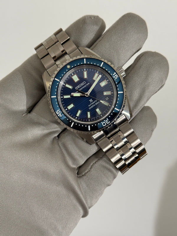Seiko Watch Prospex Marinemaster 1965 Diver's Re-interpretation SJE119J1 - Blue-Water - Full Set - 2026