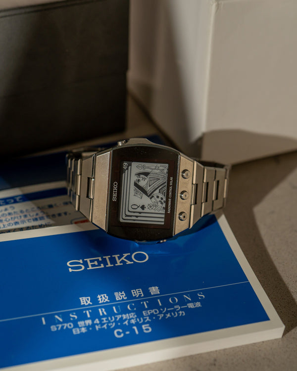 Seiko SDGA001 "Active Matrix E-Ink" - Full Set (2010)