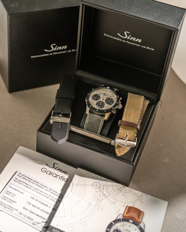 Sinn Watch 103.201 St Klassik C - Limited Edition - Panda Dial - Full Set - 2022
