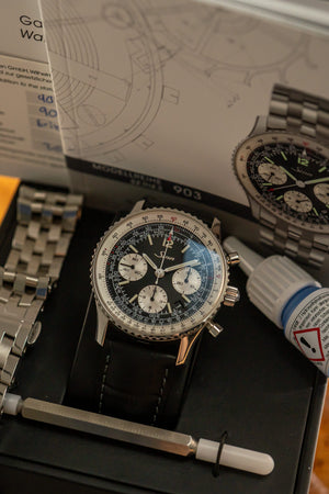 Sinn Watch 903 St II Navigation Chronograph 903.090 - Black Dial - Full Set - 2026
