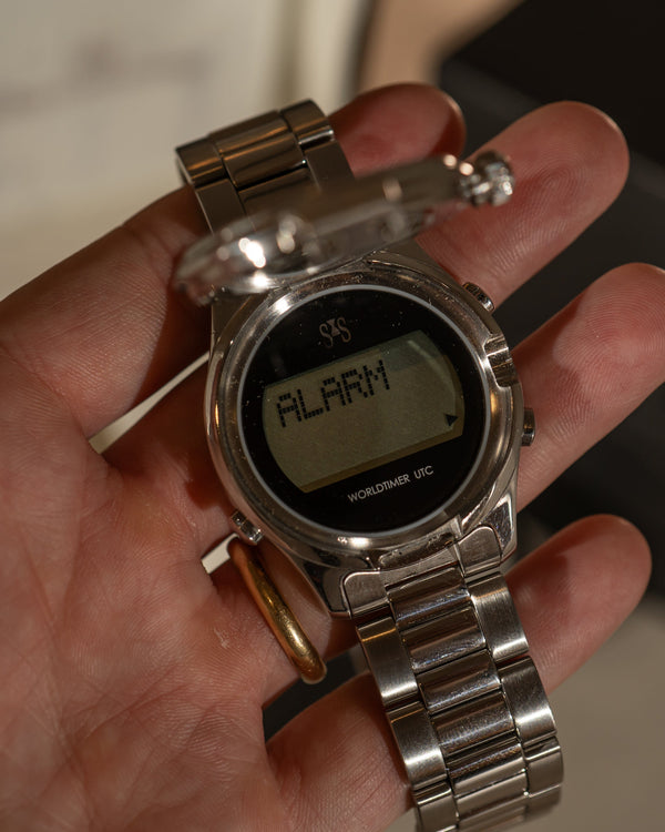 Sjöö Sandström Chronolink Worldtimer UTC – Green Dial – With Box