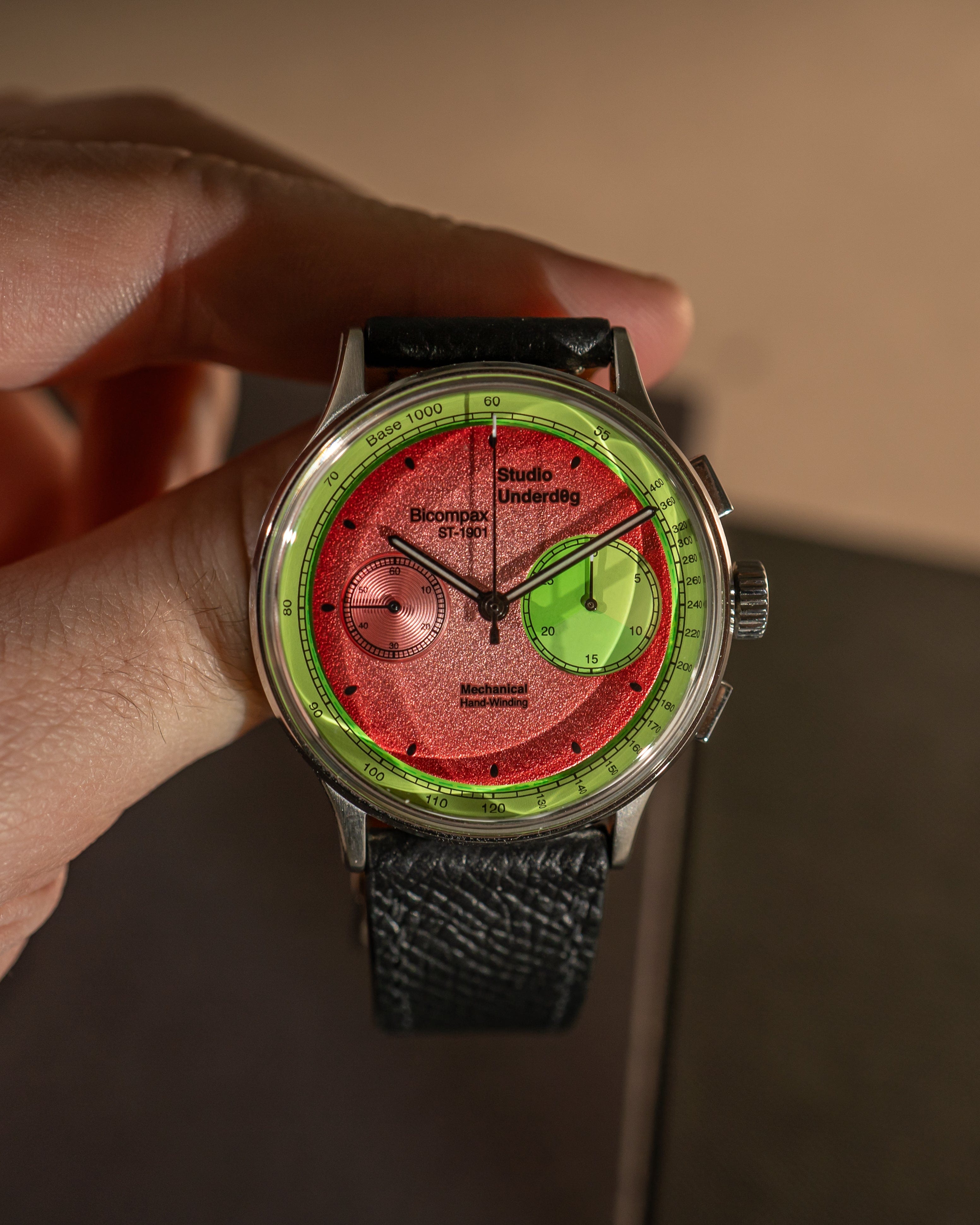 Watermelon" Chronograph - Full Set Stories of time Watermelon" Chronograph - Full Set Stories of time
