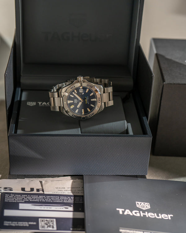 TAG Heuer Aquaracer Calibre 5 WBD2112 - Blue Dial - Full Set (2021)