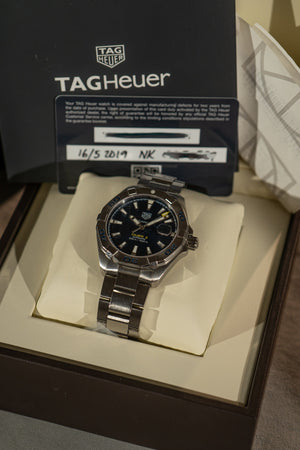 TAG Heuer Aquaracer WAY2012.BA0927 - Calibre 5 - Blue Dial - Full Set (2019)