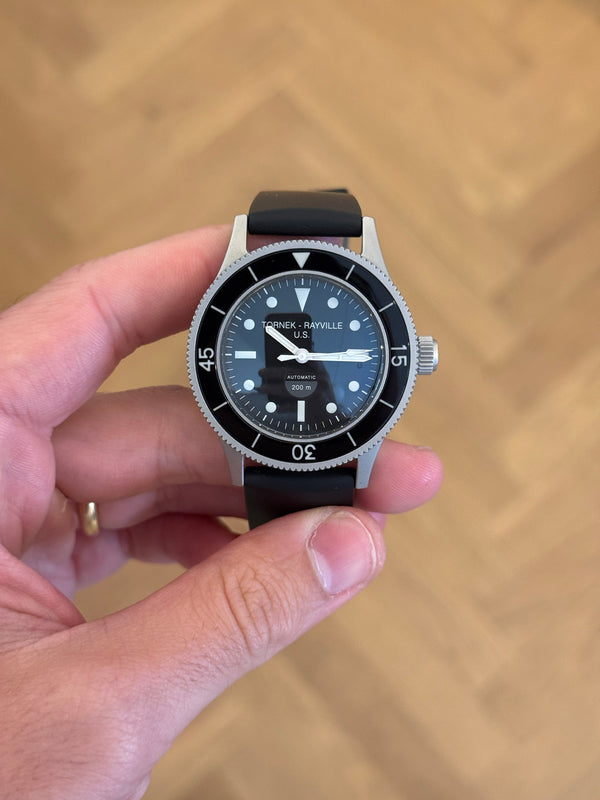Tornek-Rayville Watch TR-660 - Black Dial - Full Set - 2024