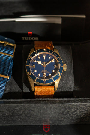 Tudor Black Bay Bronze Bucherer Blue 79250BB