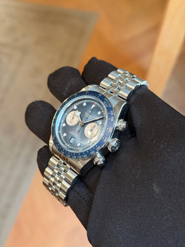 Tudor Watch Black Bay Chrono 79360B - Blue Boutique Edition - Full Set - 2024