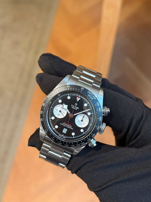Tudor Watch Black Bay Chrono 79360N - Reverse Panda - Full Set - 2021