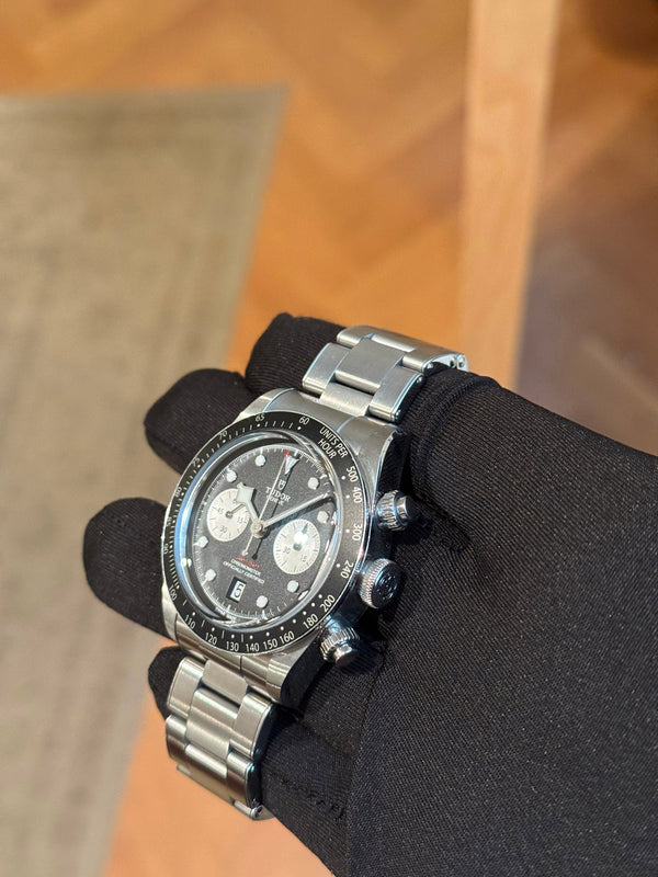 Tudor Watch Black Bay Chrono 79360N - Reverse Panda - Full Set - 2021