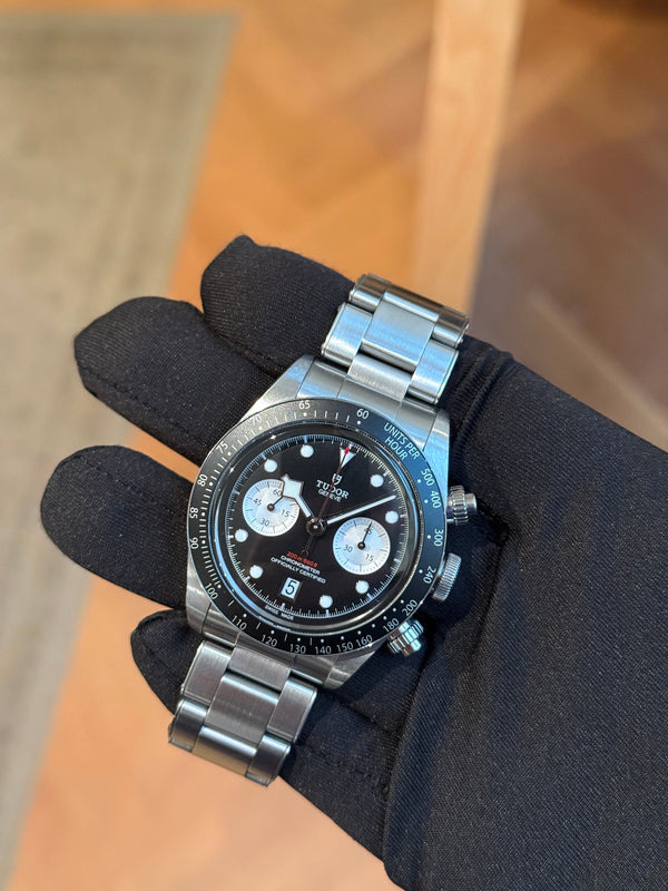 Tudor Watch Black Bay Chrono 79360N - Reverse Panda - Full Set - 2021