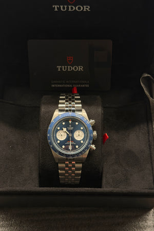 Tudor Black Bay Chronograph 79360B - Boutique Blue - Full Set (2024)