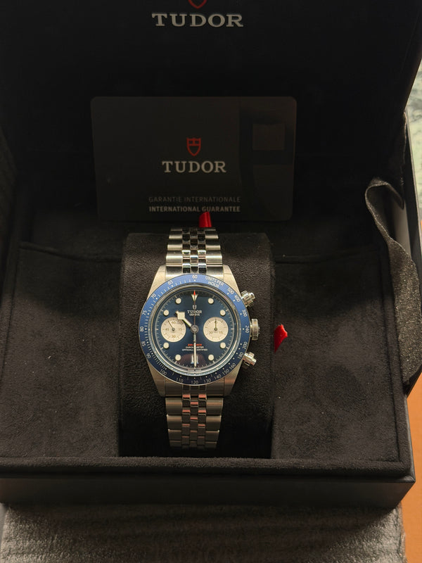 Tudor Black Bay Chronograph 79360B - Boutique Blue - Full Set (2024)