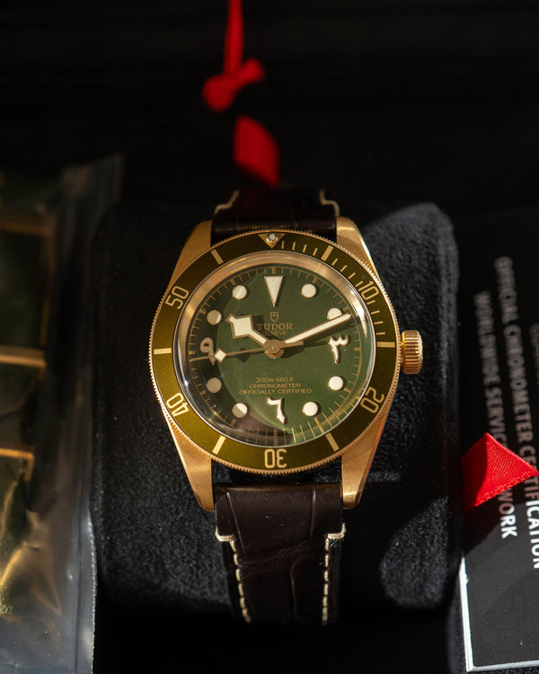 Tudor Black Bay Fifty-Eight Abu Dhabi Edition 79018V - 18kt Gold - Green Dial (2022)