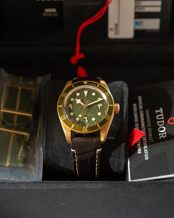 Tudor Black Bay Fifty-Eight Abu Dhabi Edition 79018V - 18kt Gold - Green Dial (2022)