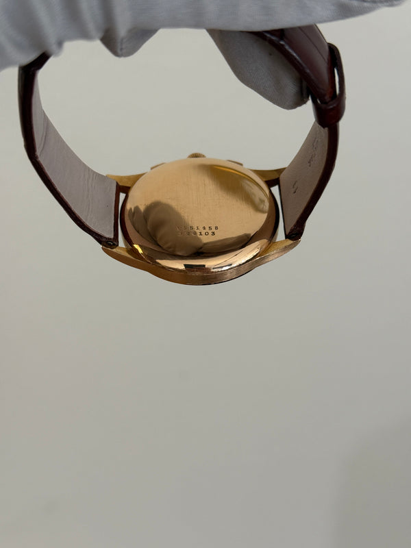 Universal Geneve Watch Uni-Compax 124103 - 18k Rose Gold Jumbo Chronograph - Watch Only - 1950s