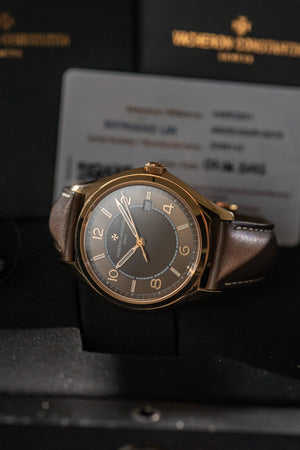 Vacheron Constantin Watch Fiftysix Self-Winding 4600E/000R-B576 - Pink Gold Sepia Brown Dial - Full Set - 2022