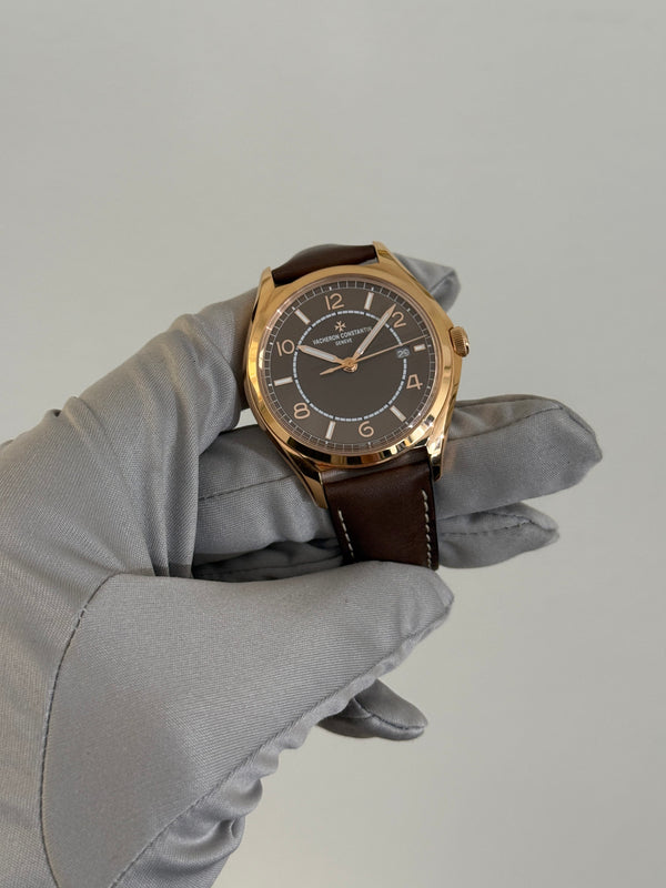 Vacheron Constantin Watch Fiftysix Self-Winding 4600E/000R-B576 - Pink Gold Sepia Brown Dial - Full Set - 2022