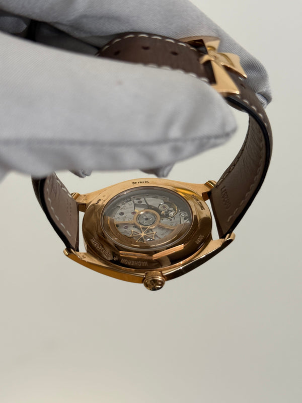 Vacheron Constantin Watch Fiftysix Self-Winding 4600E/000R-B576 - Pink Gold Sepia Brown Dial - Full Set - 2022