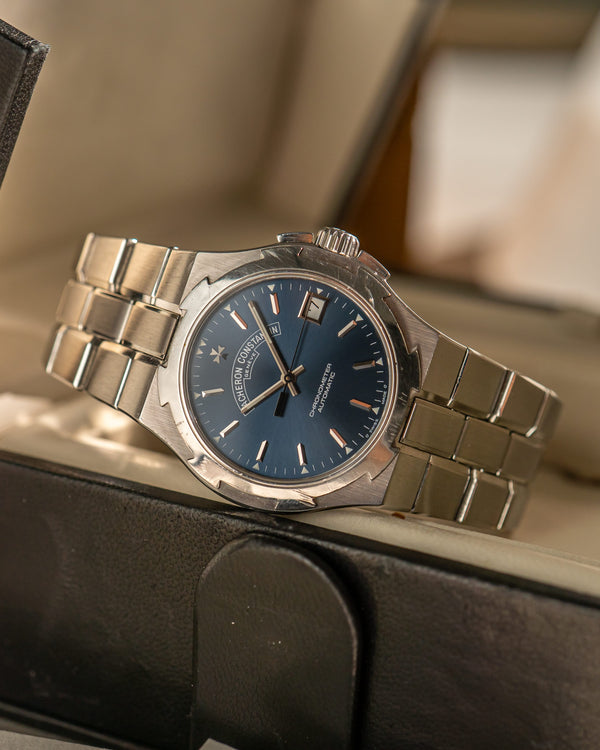 Vacheron Constantin Watch Overseas 42042/423 - Blue Dial - Box & Papers (1999)