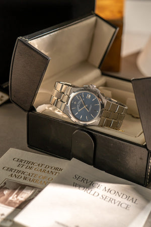 Vacheron Constantin Watch Overseas 42042/423 - Blue Dial - Box & Papers (1999)