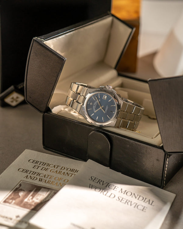 Vacheron Constantin Watch Overseas 42042/423 - Blue Dial - Box & Papers (1999)