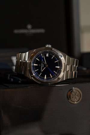 Vacheron Constantin Overseas 4500V/110A-B128 – Blue Dial – Full Set (2020, Serviced 2023)
