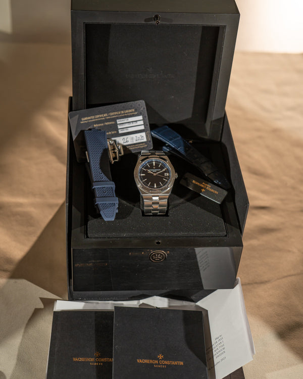 Vacheron Constantin Overseas 4500V/110A-B128 – Blue Dial – Full Set (2020, Serviced 2023)