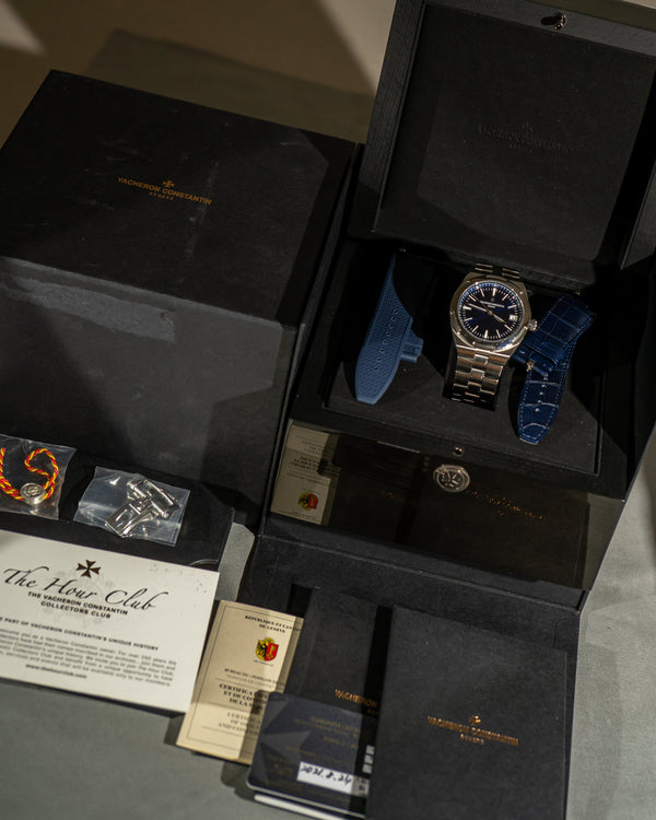 Vacheron Constantin Overseas 4500V - Blue Dial - Full Set (2021)